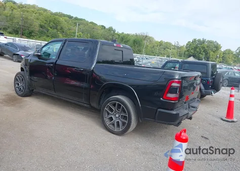 2019 Ram 1500 Laramie 4X4 5'7 Box from USA, damaged, VIN 1C6SRFJT1KN748926